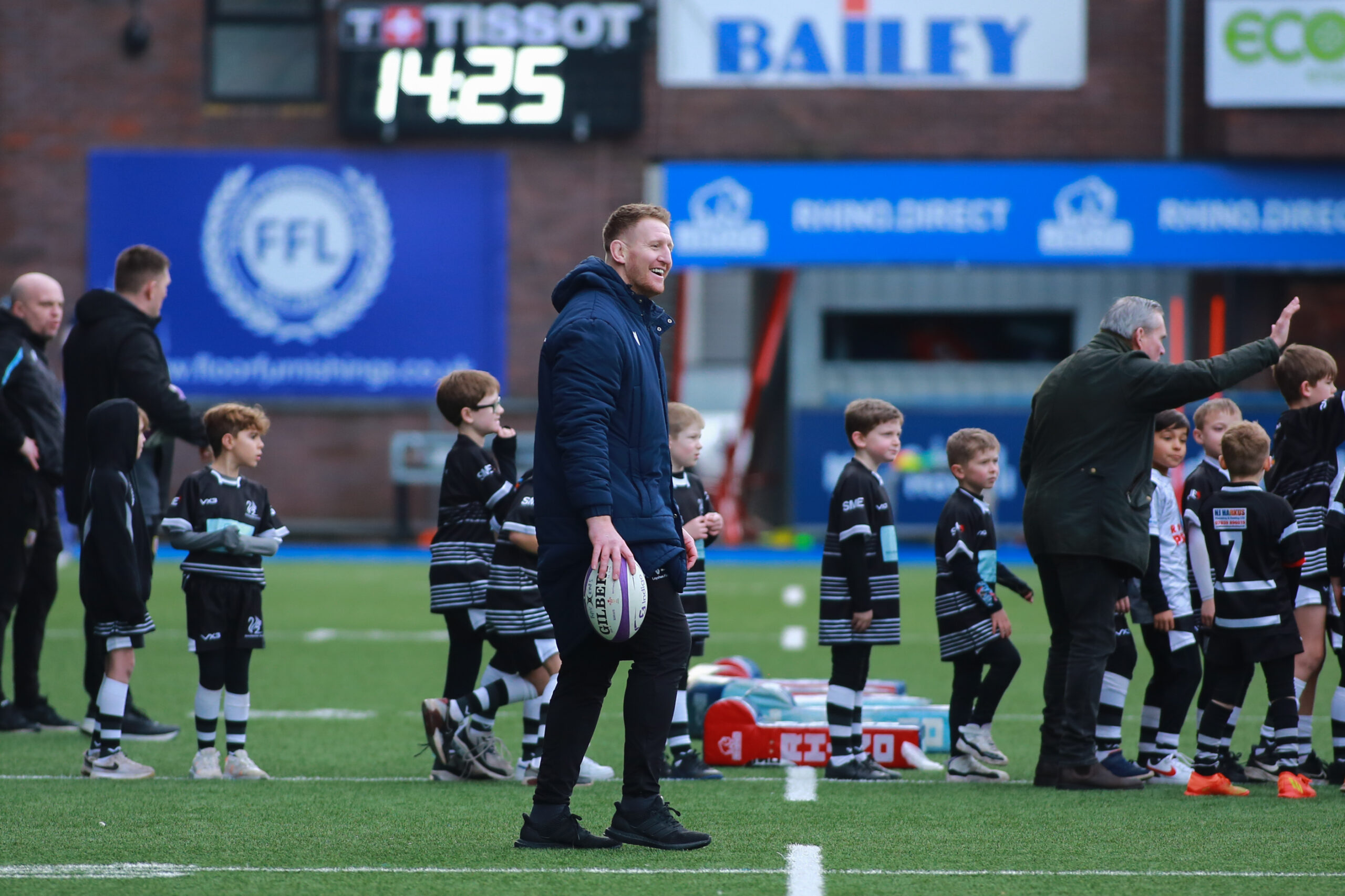 Bradley Davies is head coach of Bridgend Ravens.