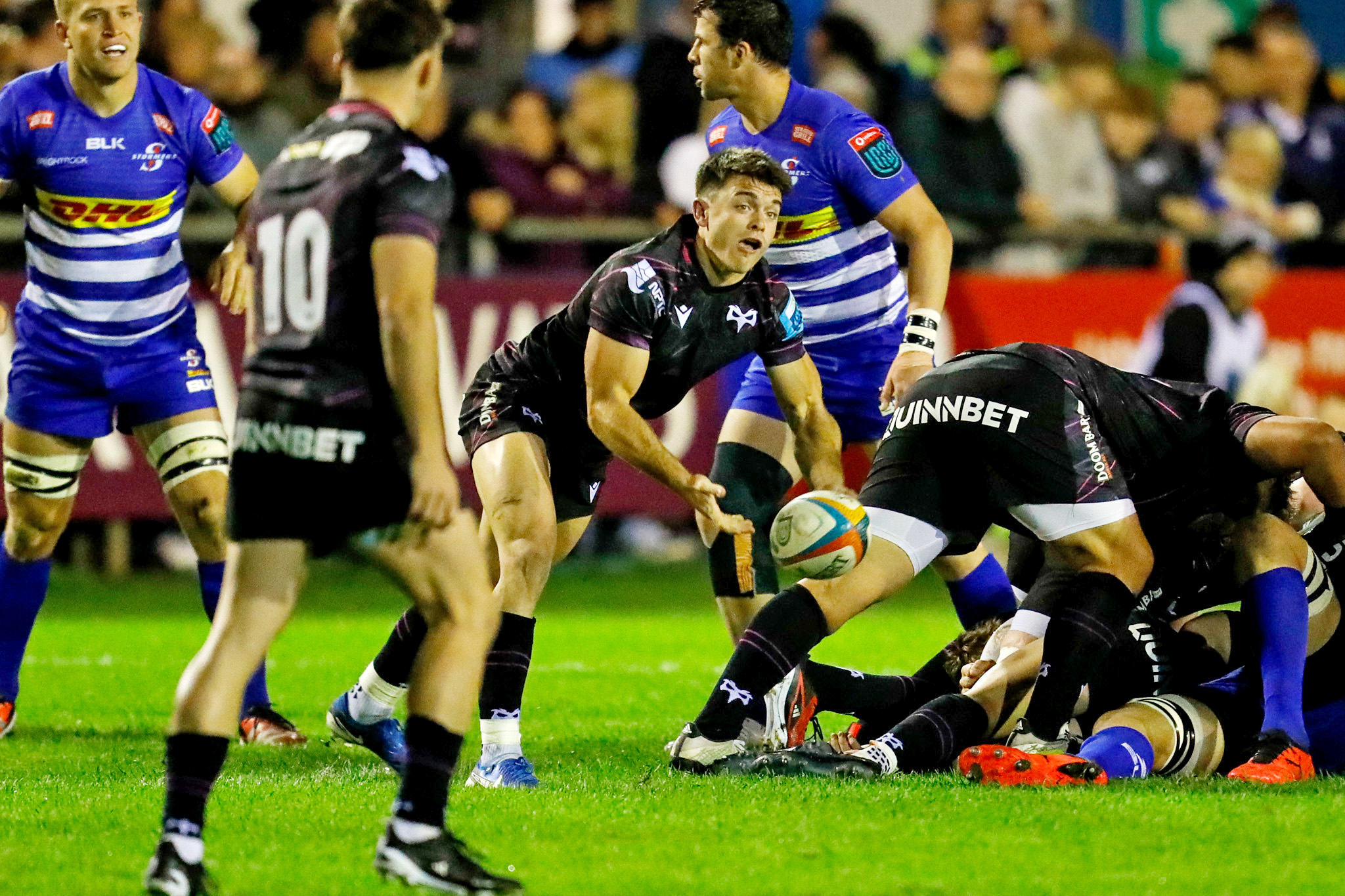 Reuben Morgan-Williams made his 100th Ospreys appearance on Saturday.