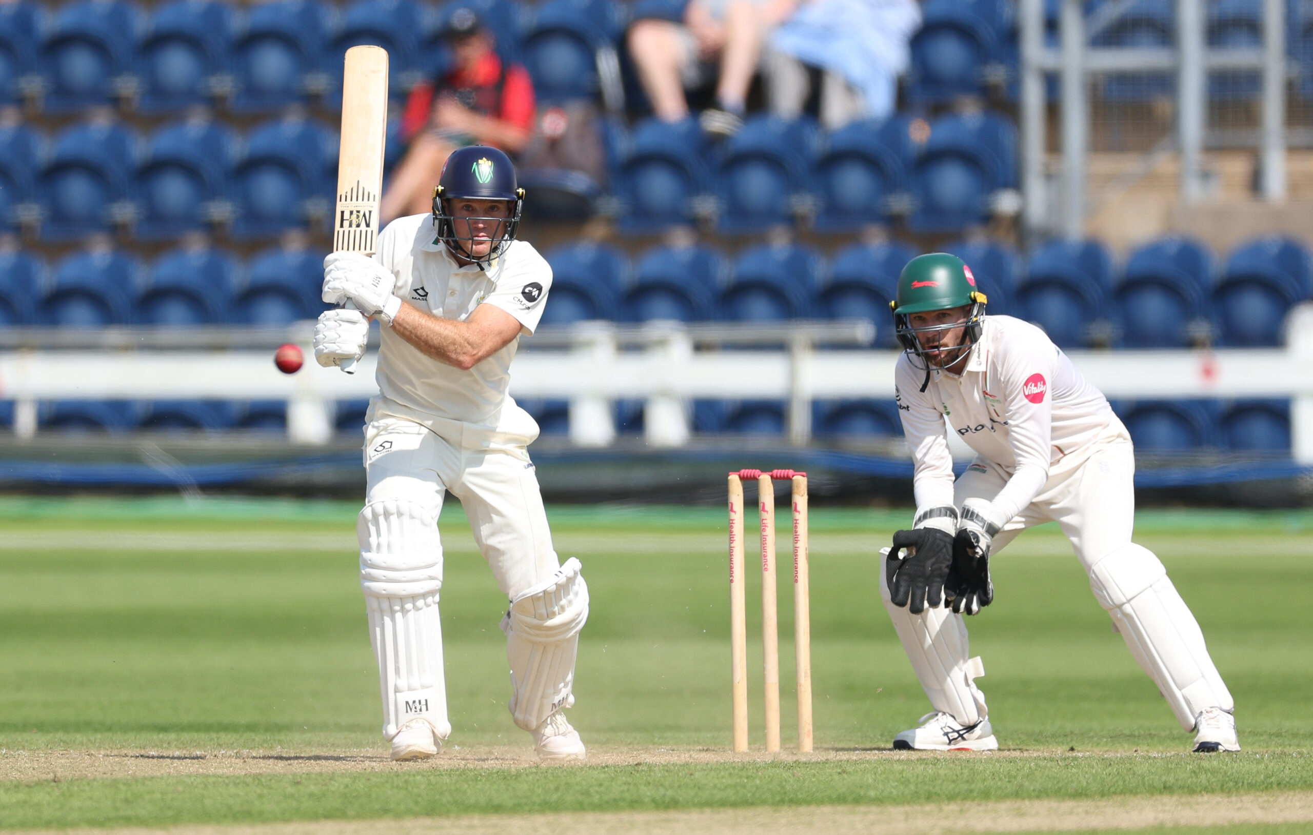 Colin Ingram broke the Glamorgan record to become the fastest to score 1,000 runs this season.